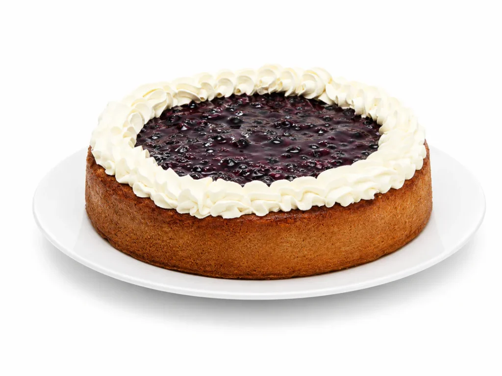 Pay de queso con Moras